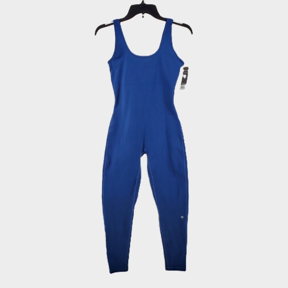 Ethika Medium Full Romper Blue Activewear Bodysuit Stretch Jumpsuit Streetwear